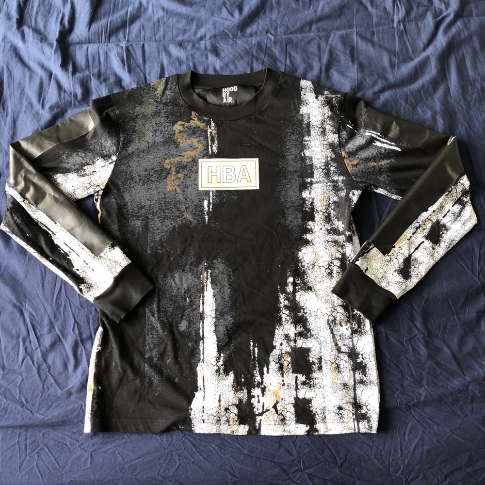 Hood By Air special paint art Tee